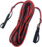 AEISVIK Battery Charging Cables SAE TO SAE 12V-24V Quick Disconnect Extension Cable 2 Pin With Dust Cap DC Connection Cord Plug 12 Feet 16AWG Gaug...