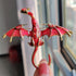 Enamel Dragon Brooch Set With Crystal Animal Pins?Vintage Punk Dragon Animal Brooch Accessories for Men and Women...