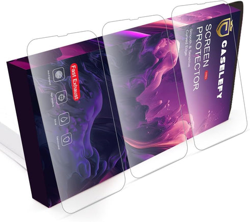 2.5D 9H Anti Scratch Ultra Strong Anti-Fingerprint Tempered Glass Screen Protector For Iphone 12 Pro Max (3 pack)......