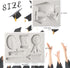 Sakolla Graduation Fondant Molds Silicone Doctoral Cap Diploma Chocolate Candy Molds Congrats Grad Congratulations Mould Cake Toppers Party Decora...