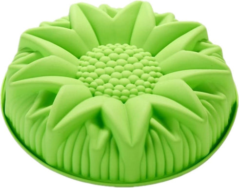 9.8'' Sunflower Birthday Cake Mold Silicone Baking Molds Party Cake Bakeware for Your Anniversary Dessert, Cake, Bread, Tart, Pie, Flan and More #...