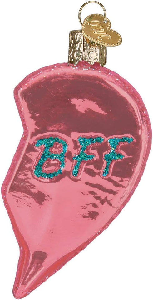Old World Christmas BFF Hearts...