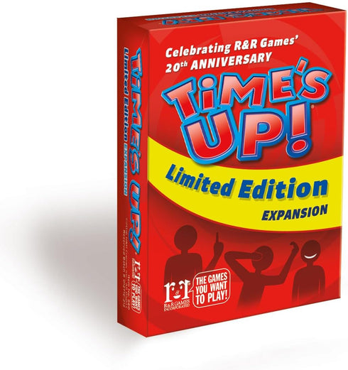 R&R Games Time UP- Limited Edition Exp Family Game, Card Games for Adults, Charades Card Game, Pack 1...