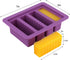 KeFanta Silicone Butter Mold, Butter Molds Tray with Lid,Large Butter Maker with Food Grade Silicone Spatulas,Rectangle Container for Brownies,Hom...
