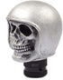 WYF Baseball Hooded Skull Gear Shift Knob Car Resin Gear Shifter Knob for Most Manual or Automatic Transmission (Silver)...
