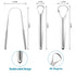 3 PCS Metal Tongue Scraper, Tongue Scrapers for Adults, Stainless Steel Tounge Scrappers, Tounge Scraper, Portable Tongue Scrappers YLYL...
