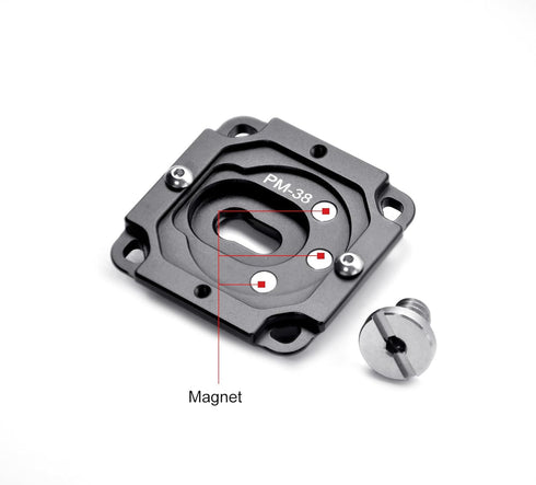 SUNWAYFOTO PM-38 38mm Bi-Directional 2 Axis QR Plate Arca Compatible Sunway...