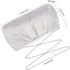 Womens Satin Evening Clutch Purses Elegant Pleated Satin Evening Handbag with Detachable Chain Prom Handbag...