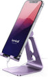 Lamicall Adjustable Phone Stand, Cell Phone Holder Desk, Compatible with Phone 13 12 Mini 11 Pro Xs Max XR X 8 7 6 Plus SE, Smartphones Dock, Offi...