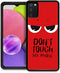 Case Compatible with Samsung Galaxy A03S 4G,Pattern Plexiglass A03S 4G Case for Boys Men,Don't Touch My Phone Pattern Shockproof Anti-Scratch Case...