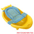 Baby Bath Tub Portable Non-slip Mesh Bathtub Newborn Infants Toddlers Spine Protection Pad Folding Bath Mat Bath Tub Seat Support Baby Sink Bath P...