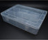 12 Grids Divided Storage Container Adjustable Hard Plastic Component Case with Removable Dividers for Items Organizing Storing...