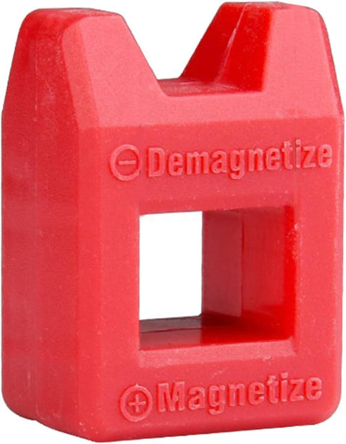 1Pc Red Lightweight Magnetizer Demagnetizer For Screwdriver Bits Tips Screw Driver Practical Pick Up Durable Universal Magnetizer and Demagnetizin...