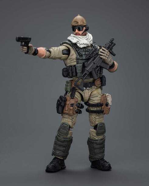 Pipigirl Joytoy 1/18 Soldier Action Figures, U.S.Army Delta Assault Squad Support Gunner, Collectible Military Model Toy, Anime Model, 4.2 inch Mo...
