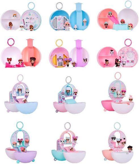 L.O.L. Surprise! Mini Winter Family with Doll, Lil Sis and Pet with 5+ Surprises- Collectible Holiday Toys, Stocking Stuffers, Great Gift for Kids...