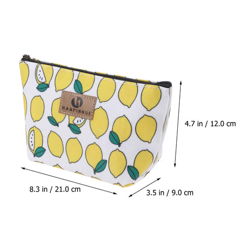 Toiletry Bag, Frcolor Multifunction Makeup Bag Purse Organizer Cartoon Cosmetic Pouch Waterproof Travel Cosmetic Case for Women Girls Teenagers (L...