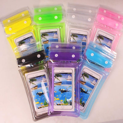 universal cell phone floating waterproof bumper dry bag random colours...