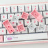 Hyekit PBT Keycaps - XDA Keycaps, 137 Keys Pink Rabbit Keycap Set, Dye-Sublimation Cute Keycaps for Cherry Gateron MX Switches 100%, 75%, 65%, 60%...