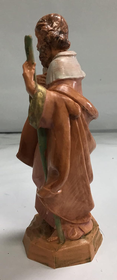 Fontanini by Roman 5" H Classic Joseph Nativity Figure, Religious Christmas Decoration...
