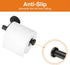 Matte Black Bathroom Toilet Paper Holder, Premium Thicken SUS304 Stainless Steel Rustproof Wall Mounted Toilet Tissue Roll Holder for Bathroom, Ki...