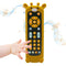 Soft Silicone Musical Teething Toys for Toddlers, Babies, Boys, Girls, 6-12 Months Baby Remote Control Shape Molar Teether Chew Toys Set Gift (Gir...
