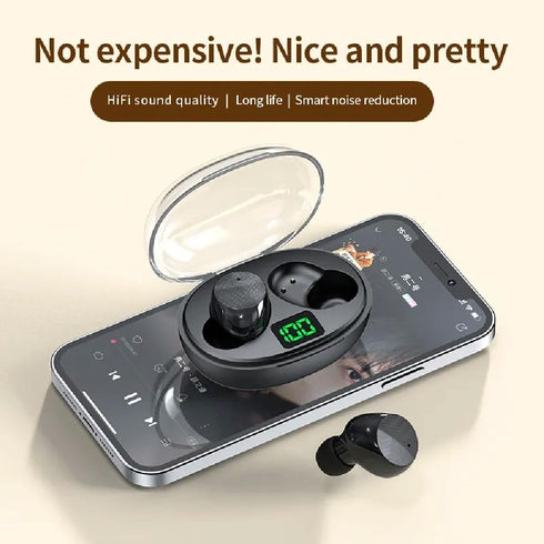 New Trending Electronics RGB Game TWS Headset Type-c Earphones Earbud & in-Ear Headphones for Game and Music (Black)...