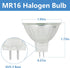 MR16 Halogen Bulb, 12V 20W, GU5.3 Bi-Pin Base, 2800K, Warm White Dimmable, for Desk Lamp, Track Light(Pack of v4)...