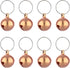 Cat Bell, 8 PCS Bell for Dog Collar Charm Dog Collar Bell Round Dog Bells Cat Bells for Collar Loud Dog Training Bell with Pet Collar Accessories ...