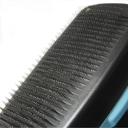 Maxpower Planet Self Cleaning Dog Slicker Brush - Slicker Brush for Dogs - Gently Removes Loose Undercoat, Mats and Tangled Hair for Dogs and Cats...