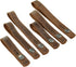 Hide & Drink, Leather Curtain Tieback (6 Pack), for Thin or Thick Window Drapes, Home & Office Decoration, Accessories, Handmade Includes 101 Year...