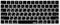 XSKN Arabic Language Keyboard Silicone Cover Skin for Apple Magic Keyboard (MLA22LL/A) US Layout - Black...