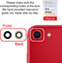 2PCS ASDAWN Back Camera Lens Glass Replacement for iPhone 8 4.7 Inches with Pre-Installed Adhesive, Rear camera Lens Glass replacement with Instal...
