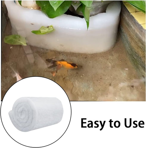 1 Pcs Aquarium Filter Sponge Biochemical Cotton Filter Foam Sponge Media Roll Pad for Aquarium Fish Tanks...