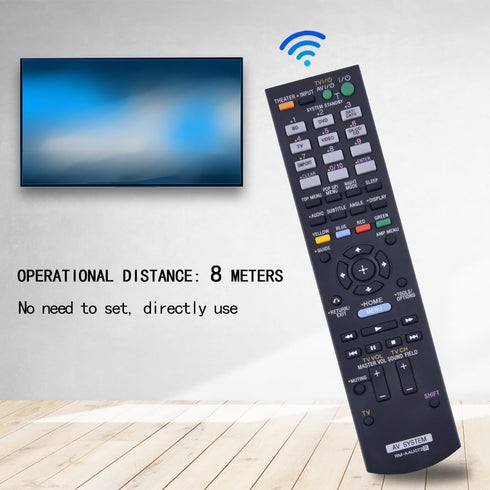 RM-AAU072 RMAAU072 Replacement Remote Control Compatible for Sony AV Receiver Home Audio Theater System RM-AAU071 HT-CT150 HT-CT150HP HT-SS370 HT-...
