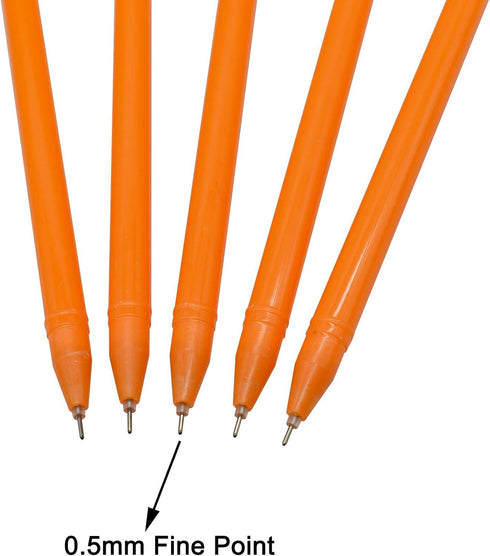 Maydahui 30PCS Halloween Pen Funny Pumpkin Shape Rollerball Pen Cute Kawaii Pens Novelty Pen Black Gel Ink for Party Office School Halloween...
