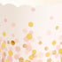 50 Pack Pink and Gold Polka Dot Cupcake Liners Wrappers, Muffin Paper Baking Cup for Wedding & Birthday...
