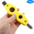 1 Pcs 4-in-1 Copper Tubing Brush Copper Pipe Cleaner Tool Steel Bristles Deburring Brush Cleans Inside and Outside Wire Brush for Plumbing Install...