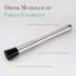 Homestia 10" Stainless Steel Muddler for Cocktails Drink Muddler, 12" Cocktail Spoon, 1 oz 2 oz Double Jigger, Basic 3 PCS Cocktail Set Mixing Too...