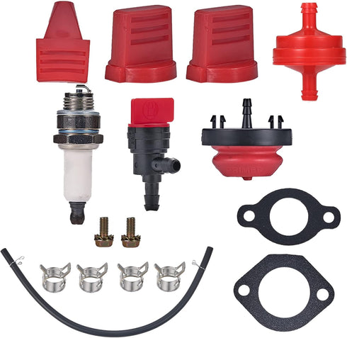 632537A Carburetor for Tecumseh 640093 640309 632537 632561 632562 HSK840 HSK845 HSK850 TH139SA TH139SP Snow Blower - with 35440 35438 Throttle Co...