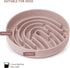 Coomazy Silicone Slow Feeder Dog Cat Bowls, Interactive Puzzle Toy for Pets Food Training, Keeps Dogs Cats Busy, Prevents Puppy Kitty Overeating (...