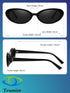 Retro Oval Sunglasses for Women Men 90s Style Vintage Small Sun Glasses UV400 Protection Shades...