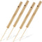 4Pcs Bamboo Slide Whistle Bird Whistle Kids Train Whistle Birdcall Flute Adults Playing Flute Birdcall Toys Musical Educational Toys Parent Child ...