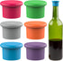 Silicone Wine Stoppers – Replace a cork – Airtight seal on Wine Bottles – Reusable Beer Bottle Cover – Wine Bottle Stopper – Wine Saver – Wine Gif...