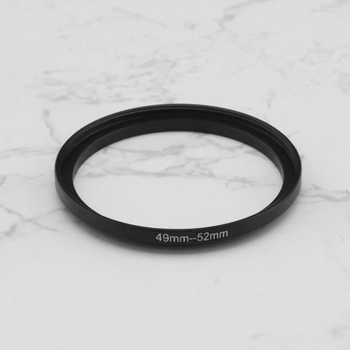 49mm to 52mm Camera Filter Ring Camera Filter Adapter Ring Camera Lens Aluminum Alloy Ring Camera Filter Aperture Conversion Ring Camera Filter Ac...