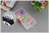 10 Girds Rectangle Clear Plastic Storage Box, Jewelry and Crafts Organizer Container with Adjustable Dividers?2 Pack?...