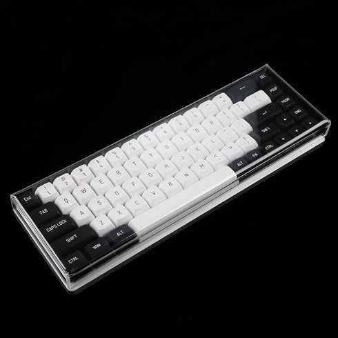 YMDK Mechanical keyboard Dust Cover Keycap Lid Acrylic for 60% Mechanical Keyboard 68...