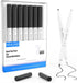 REALIKE Dual Tip Pens for Cricut Maker 3/Maker/Explore 3/Air 2/Air, Black Pens Set of 7 Pack Dual Tip Marker Fine Point Pen Writing Drawing Access...
