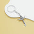 PHAETON 20PCS Cross Keychain Cross Key Chain Cross Keyring Gifts Car Key Chain Ring Holder Souvenir For Gift Jesus Key Rings Religious Favors...