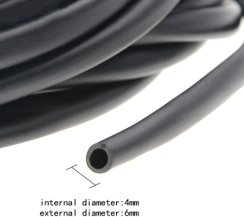 Saim 50-feet Aquarium Airline Tubing with 10 Pcs Clear Suction Cups...