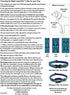 Lupine Large Dog Collar 3/4" wide Petunias design Adjusts from 15" to 25"...